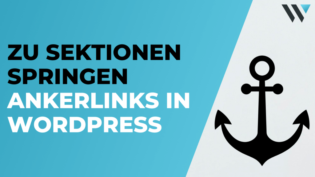 WordPress Ankerlink setzen